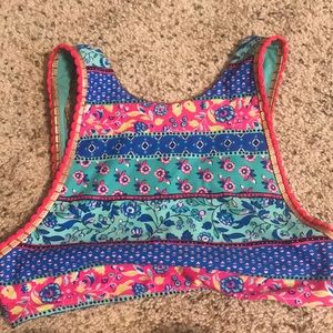 Aerie multicolored swim suit L